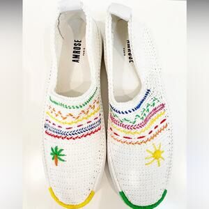 Amrose Paris Malibu Love Slip On Shoes - 37